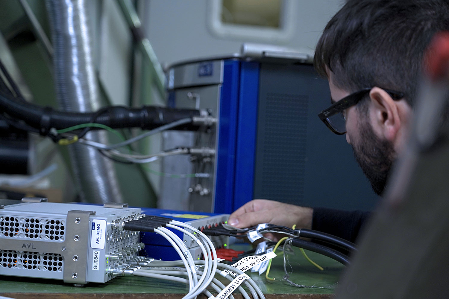 AVL testing equipment